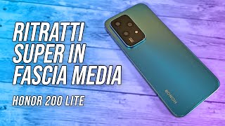 HONOR 200 Lite lo smartphone per le foto sotto i 300 euro La recensione [upl. by Marie918]