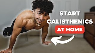 How to Start Calisthenics at Home For Beginners No Equipment [upl. by Lane]