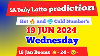 Sa daily lotto prediction for 19 Jun 2024  south africa daily lotto prediction [upl. by Corene]