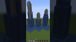 Simple Way to BUILD Skyscrapers in Minecraft [upl. by Nyrahtak932]