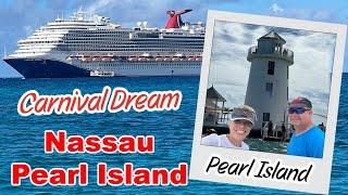 Carnival Dream Nassau  Carnival Excursion Pirates Cove Beach Getaway  THE BEST 90s TRIVIA PARTY [upl. by Leugimesoj]