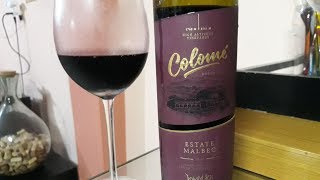 0022  Vinho Colomé Estate Malbec 2016 [upl. by Atteugram283]