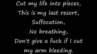 Papa Roach  Last Resort Uncensored and Lyrics [upl. by Gaddi243]