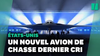 Le nouvel avion de combat américain sort tout droit du futur [upl. by Nikral]