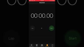 FASTEST TIME ON IPHONE STOPWATCH WORLD RECORD [upl. by Ennalorac]