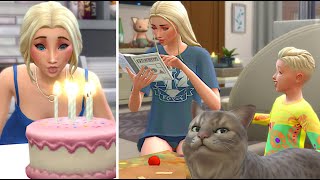 We finally got our high school diploma  Sims 4 Teen mum challenge [upl. by Lodi]