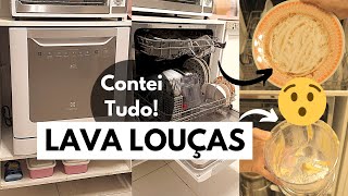 LAVA LOUÇAS vale a pena e o custo de energia Electrolux LV08B  8 serviços [upl. by Dorolisa]