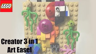 Lego Creator 3 in 1 Fish Tank  Art Easel speed build 31122 Stop Motion [upl. by Sig]