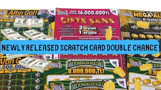 Winning on the Newly Released Double Chance Scratch Card Worth 200 TL [upl. by Hunger]