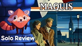 Maquis Review  with Liz Davidson [upl. by Scribner]