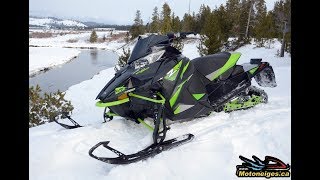 Arctic Cat ZR 8000 Sno Pro 2018  Prise de possession et première sortie [upl. by Hna]