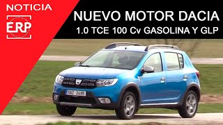 Nuevo Motor DACIA Sandero 10 TCE 100Cv GASOLINA y GLP Toda la INFORMACIÓN [upl. by Nanis]