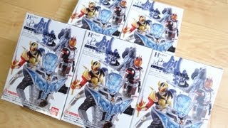 これが奇跡か！？仮面ライダー HDM創絶 全５種 一気に開封レビュー 煌輝の戦士 降臨編 仮面ライダーウィザード 555 アギト [upl. by Kyred]