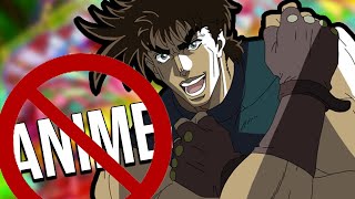 Jojos Bizarre Adventure reviewed by an Anime Hater Part 1 [upl. by Ardnac452]