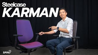 spin9 รีวิว Steelcase Karman — เก้าอี้ ergo ยุคใหม่ สวย นั่งสบาย ทำงานได้ยาวๆ [upl. by Kung]