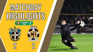 HIGHLIGHTS Sutton United vs Cambridge United 080823 LC [upl. by Yelyr]