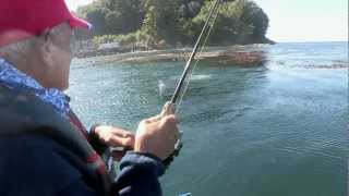 Port Angeles Coho Fishing [upl. by Lenwood]