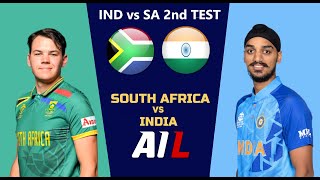 SOUTH AFRICA vs INDIA 202324  2nd Test RSA vs IND  MATCH LIVE LiveScore Cricket Updates [upl. by Nuris]