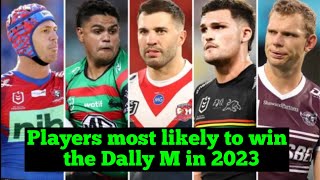 Every NRL teams player most likely to win the Dally M in 2023 [upl. by Einavoj]