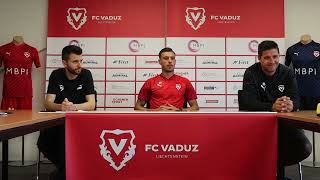 PK vor dem Spiel FC Vaduz vs FC Stade Nyonnais [upl. by Llesig]