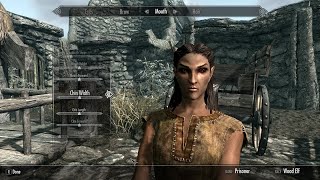 Skyrim Mods Better Wood Elf Presets PS4XBOX1 [upl. by Aketahs453]