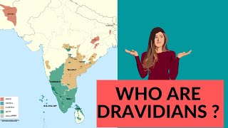 Who are dravidiansOrigin of the dravidians [upl. by Annaig535]