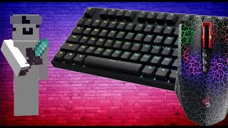 Keyboard  Mouse Sounds ASMR  RuHypixel BedWars [upl. by Naej78]