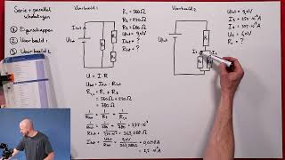 Natuurkunde uitleg serie en parallelschakeling [upl. by Igiul5]