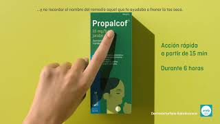 Propalcof® de Bayer Un alivio eficaz para la tos seca Antes Romilar [upl. by Pimbley]