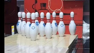 3 Games on my Mini Bowling Alley [upl. by Yemiaj108]