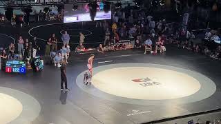 2024 Fargo Freestyle Nationals Finals  Brock Rothermel vs Gauge Botero PA [upl. by Ecirtael]