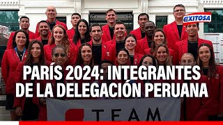 🔴🔵Juegos Olímpicos París 2024 Conoce a los integrantes de la delegación peruana [upl. by Estey216]