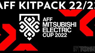 NEW KITSPACK AFF MITSHUBISHI CUP 2022 PES2017 [upl. by Atem550]