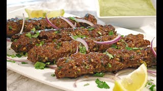 Quick and EASY Lamb Kebabs Recipe [upl. by Anibor235]