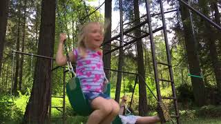 How To Assemble amp Enjoy a Swing Set Component Playgrounds Swing Set Review [upl. by Nilhtac]