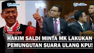 MENOHOK Hakim Saldi Isra Dukung Gugatan Anies Untuk Pemutungan Suara Ulang Singgung Bansos Jokowi [upl. by Oniuqa]