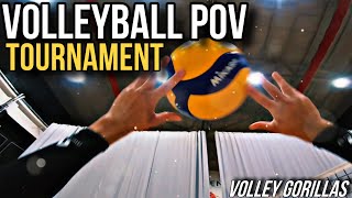 Setter POV  Playing a Volleyball Tournament with GoPro Camera [upl. by Bowden]