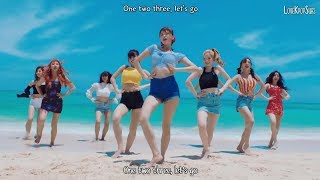 Twice  Dance The Night Away MV EngRomHan HD [upl. by Arracot]