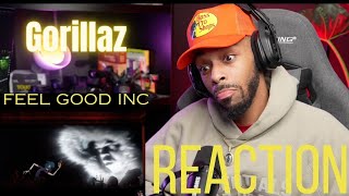 First Time Hearing  Gorillaz Feel Good Inc  Reaction [upl. by Enatan]