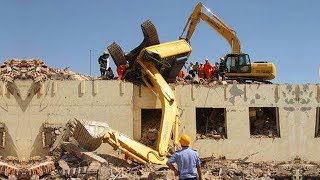 WOW IDIOTS Heavy Equipment Trucks Excavator Skills Fail  Loader Excavator Fail [upl. by Whittaker99]