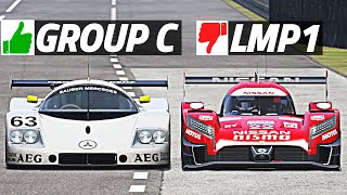 The Worst LMP1 vs The Best GROUP C [upl. by Aisel756]