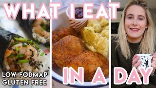 WHAT I EAT IN A DAY 2018 ❤️ Low FODMAP gluten free  IBS friendly recipes  Becky Excell [upl. by Ahsrats]