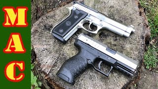 Affordable Gun Challenge Walther PPX vs Taurus PT92 [upl. by Seidler]