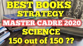 Master cadre 2020  Best Books Science  Strategy  How to Prepare amp Get Full Marks [upl. by Cynthla650]