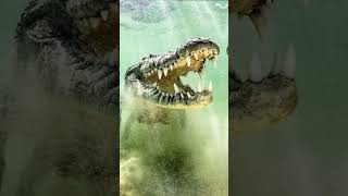 Deinosuchus The DinosaurEating Crocodile science sciencefacts dinosaur facts [upl. by Assirim]