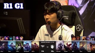 T1 vs TL  Day 1 LoL Worlds 2023 Swiss Stage  Team Liquid vs T1 full [upl. by Ikairik]