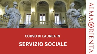 Laurea in Servizio sociale [upl. by Nylarad]