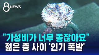 quot가성비가 너무 좋잖아요quot…인기 폭발한 실험실 다이아  SBS 8뉴스 [upl. by Gannie50]