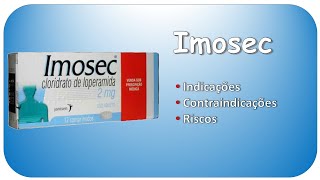 IMOSEC Indicações contraindicações e riscos [upl. by Sivle]