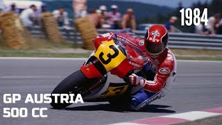 1984 Gran Premio de Austria 500 cc Circuito de Salzburgring [upl. by Kirrad]